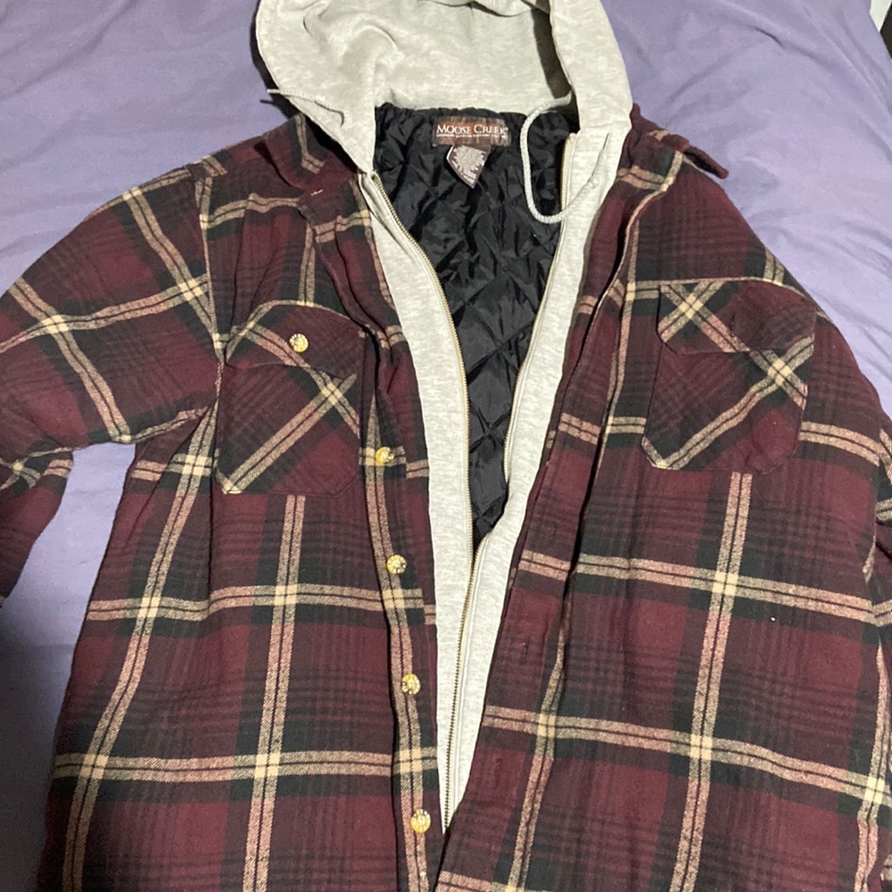 Thermal flannel coat
